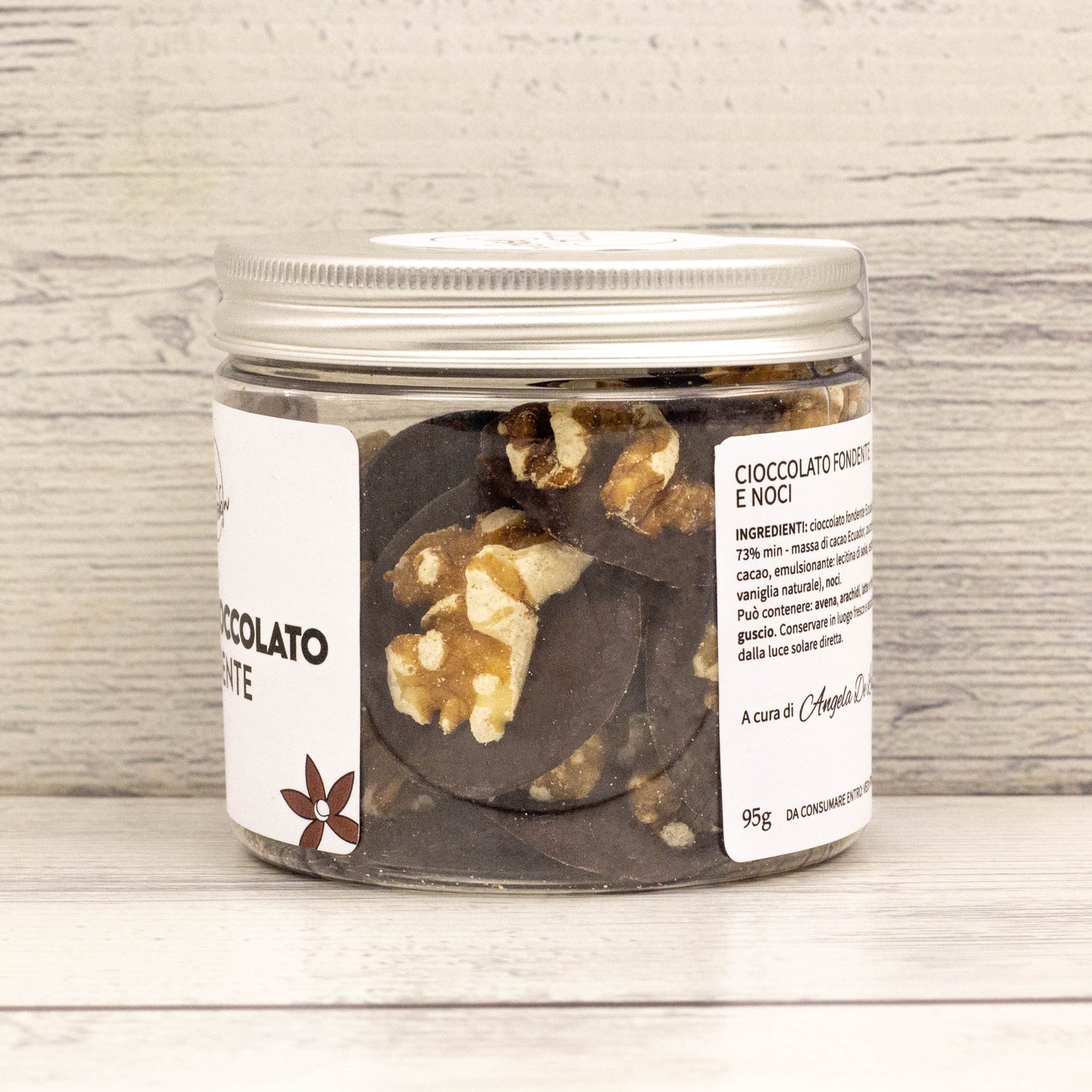Noci al cioccolato fondente