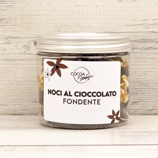 Noci al cioccolato fondente