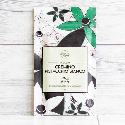 Tavoletta di cremino bianco al pistacchio