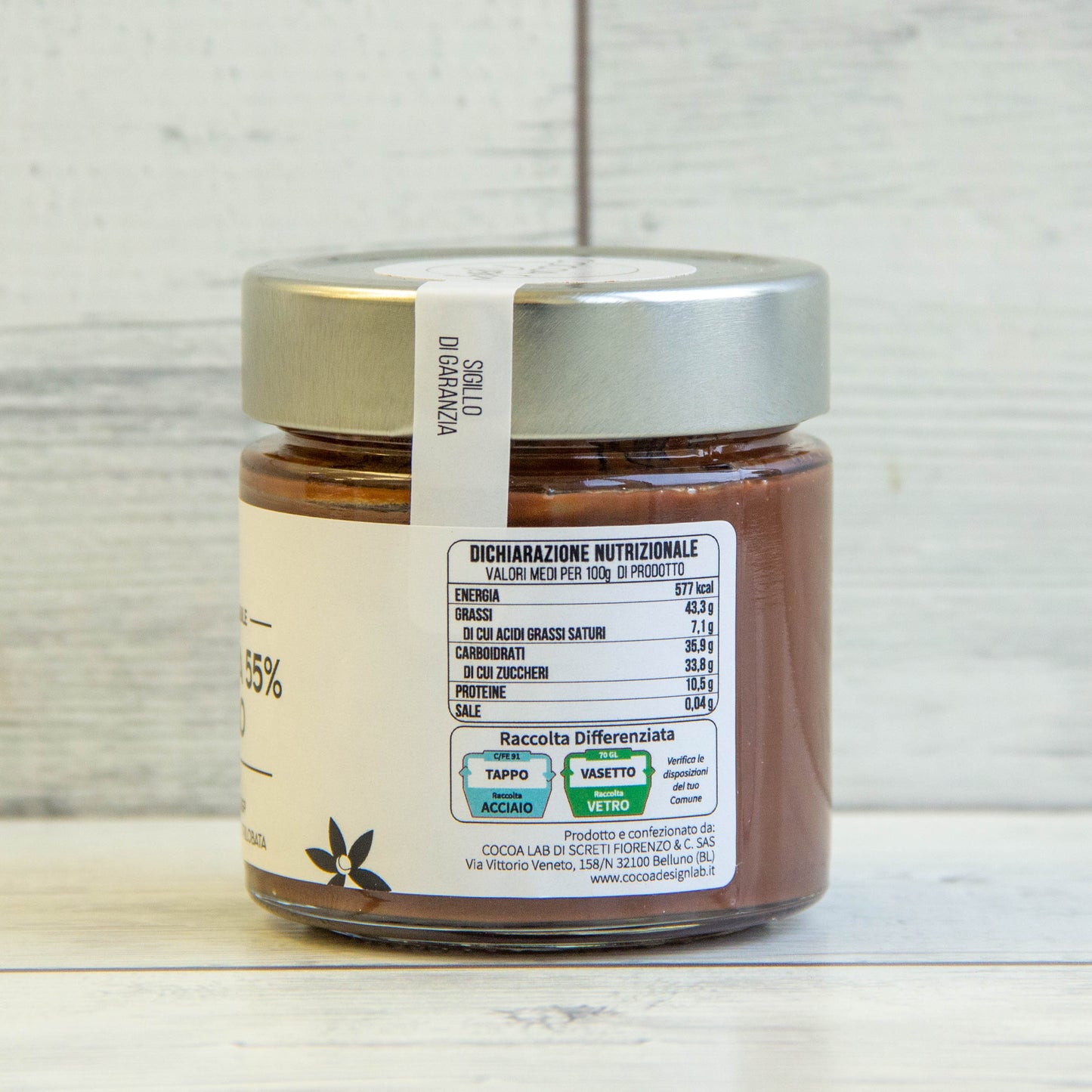 Crema Spalmabile - Nocciola 55% IGP